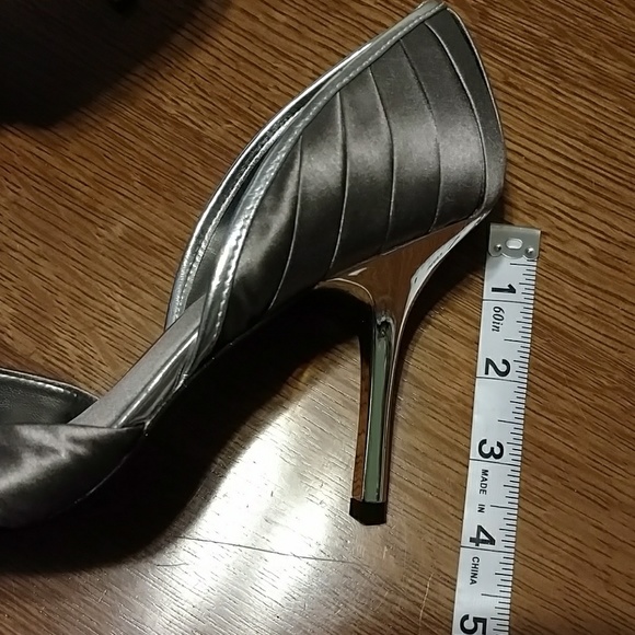 Stunning Nine West open toe dress heels size 8.5 - Picture 7 of 14